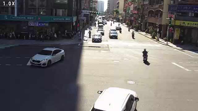 向上路/河南路 (右側車流往環中路)
