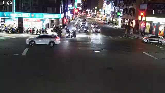 向上路/河南路 (右側車流往環中路)