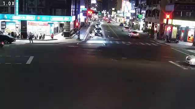 向上路/河南路 (右側車流往環中路)