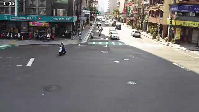 向上路/河南路 (右側車流往環中路)