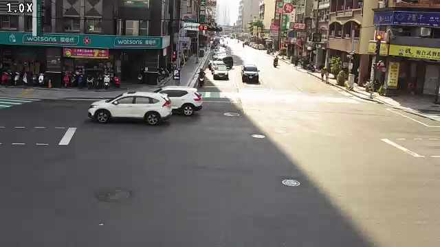 向上路/河南路 (右側車流往環中路)