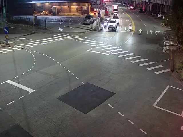 台中市北屯區東山路/祥順路(右側車流往大坑九號步道)