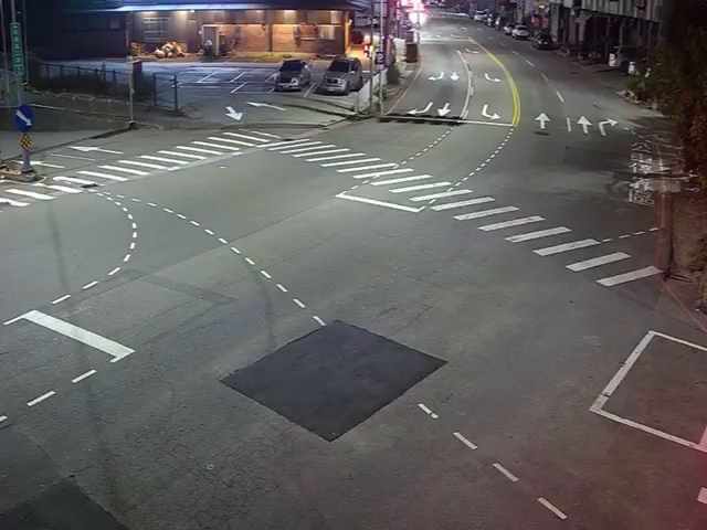 台中市北屯區東山路/祥順路(右側車流往大坑九號步道)