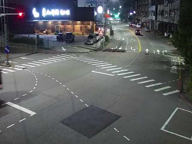 台中市北屯區東山路/祥順路(右側車流往大坑九號步道)