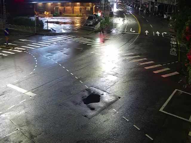 台中市北屯區東山路/祥順路(右側車流往大坑九號步道)