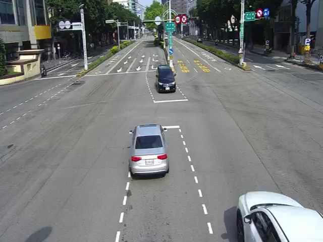 台灣大道/英才路(右側車流往台中交流道)