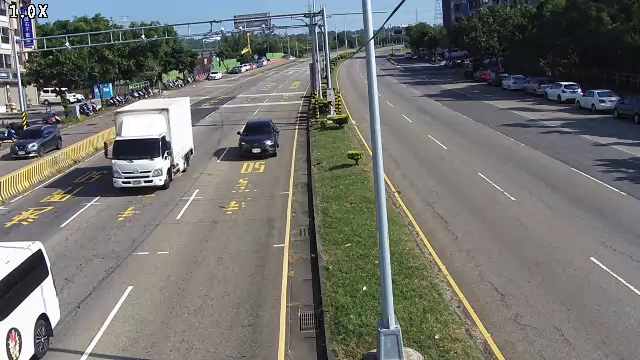 向上路六段 (右側車流往環中路)