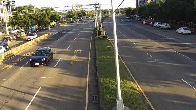 向上路六段 (右側車流往環中路)