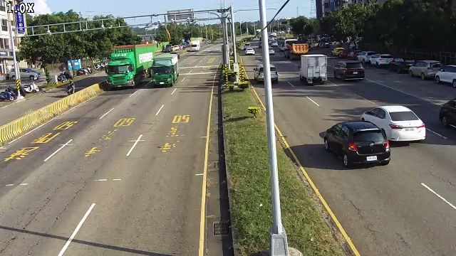 向上路六段 (右側車流往環中路)
