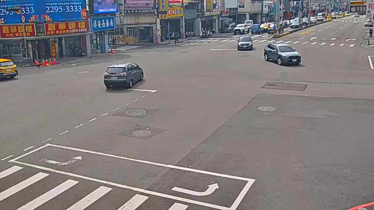 北屯路/文心路(右側車流往進化北路)